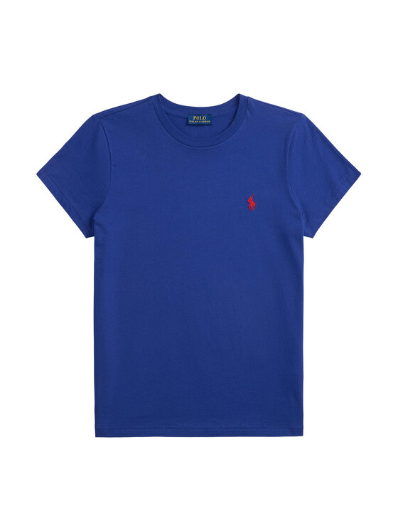 Polo Ralph Lauren Polo Ralph Lauren T-Shirt 211B14605007 Modrá Classic Fit
