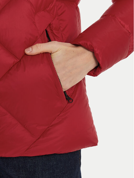 Blauer Blauer Pehelykabát 24WBLDC03051 Piros Regular Fit