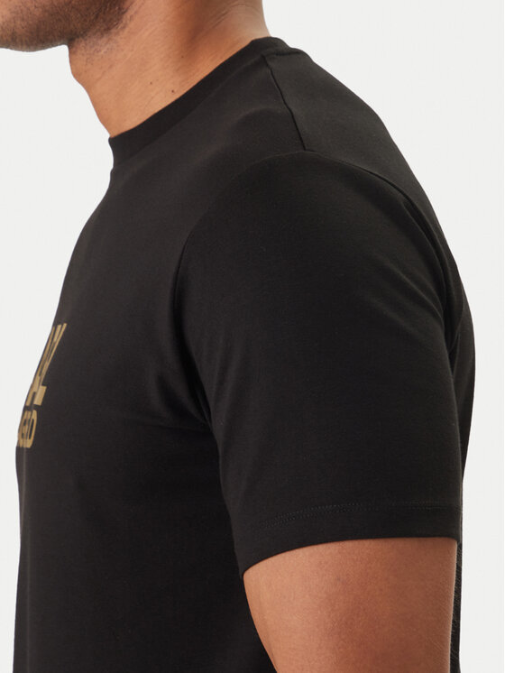 KARL LAGERFELD KARL LAGERFELD Tričko 755780 500235 Čierna Regular Fit