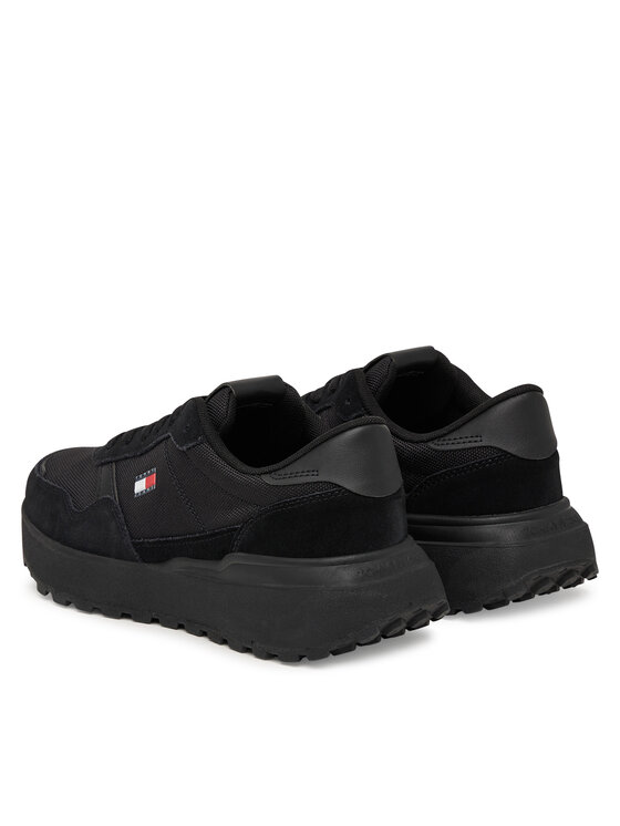 Tommy Jeans Tommy Jeans Sportcipők Modern Runner Mix EN0EN03100 Fekete