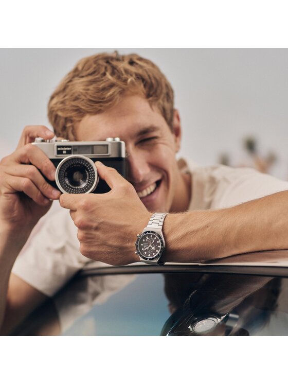 Timex Timex Часовник TW2V69800 Сребрист