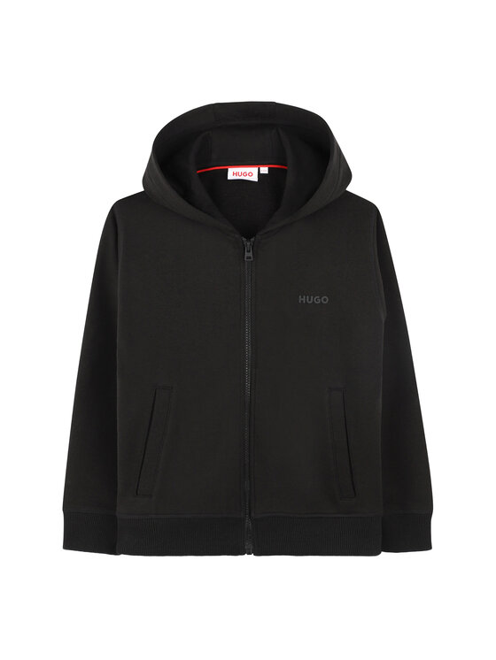 HUGO HUGO Bluză G00355 D Negru Regular Fit