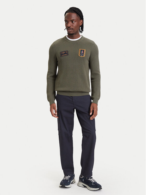 Aeronautica Militare Aeronautica Militare Светр 262MA1659UL00903 Хакі Regular Fit