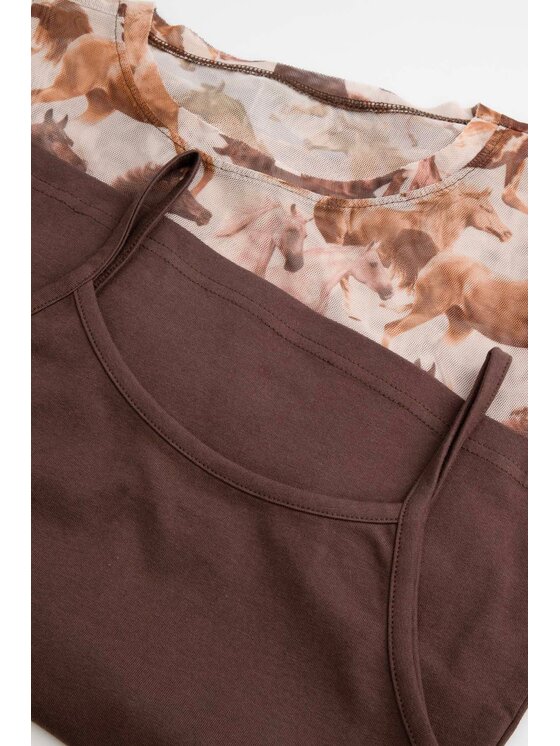 Coccodrillo Coccodrillo T-Shirt WC5143204NGJ-002 Beżowy Regular Fit