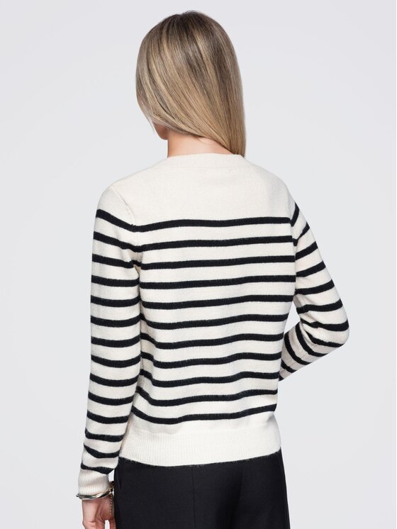 Ombre Ombre Kardigan OW-SW-E0026 Béžová Regular Fit