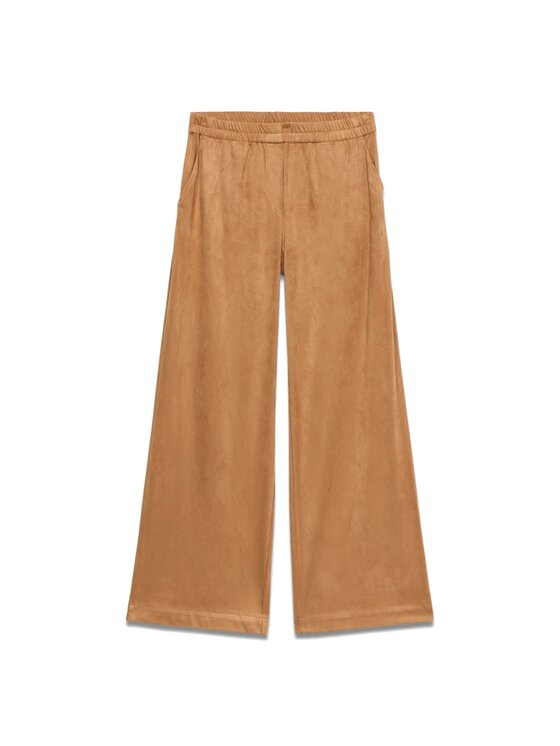 Oltre Oltre Spodnie materiałowe P275J002363N012 Écru Baggy Fit