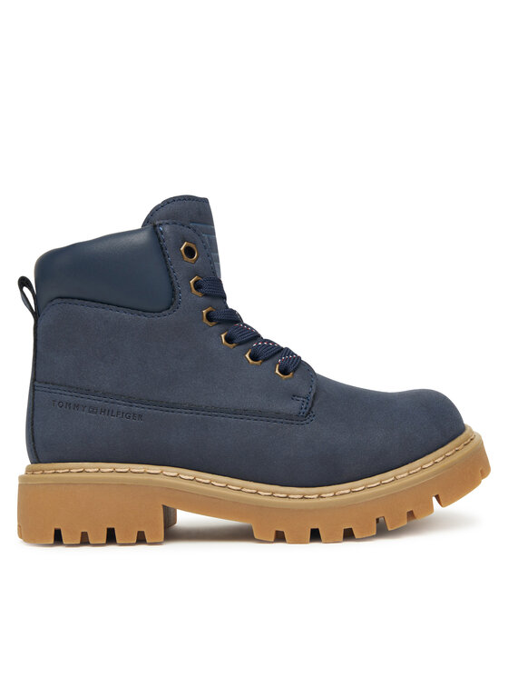 Tommy Hilfiger Tommy Hilfiger Bakancs T3X5-34125-1269 S Sötétkék