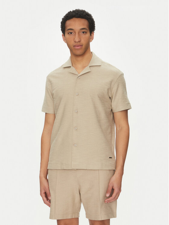 JOOP! JOOP! Camicia 17 JJ-31Pedro 30045553 Beige Modern Fit