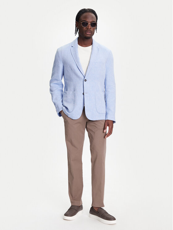 United Colors Of Benetton United Colors Of Benetton Піджак 23B3UW014 Голубий Regular Fit