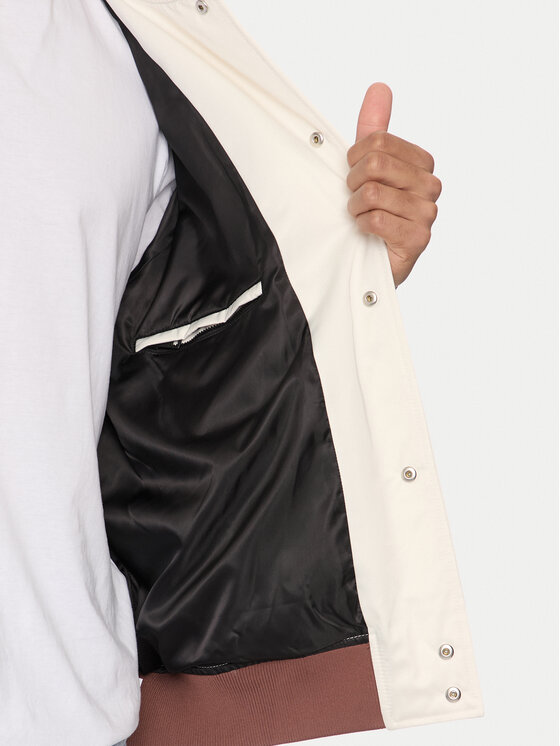 HUGO Hugo Яке бомбър Buckley2431 50517762 Екрю Slim Fit