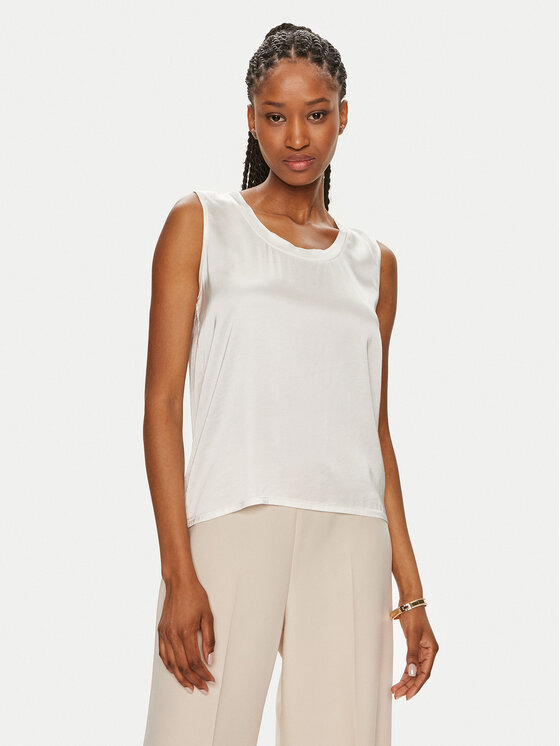 ViCOLO ViCOLO Bluse TB0038 Écru Regular Fit