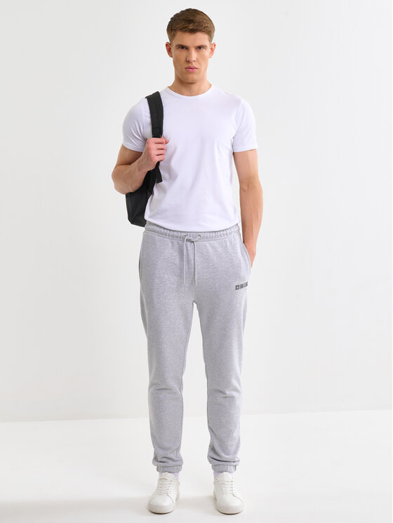 BIG STAR BIG STAR Spodnie dresowe BRUTUS Szary Basic Fit