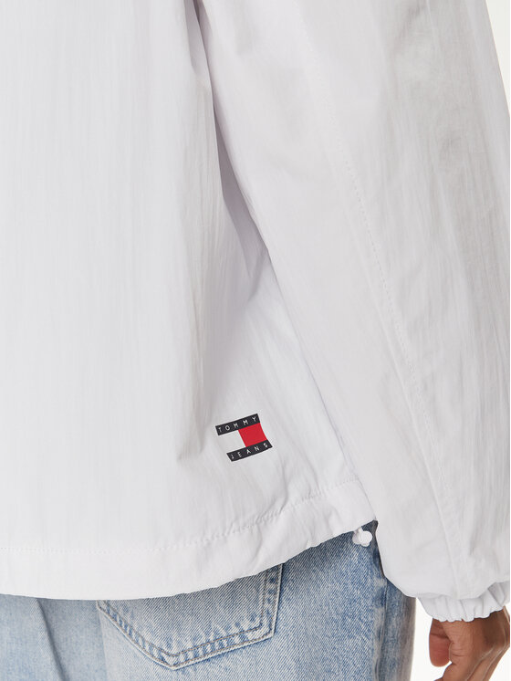 Tommy Jeans Tommy Jeans Αντιανεμικό Chicago DW0DW17747 Λευκό Regular Fit