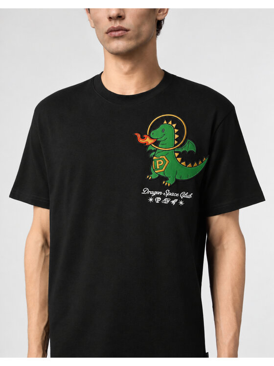PHILIPP PLEIN PHILIPP PLEIN T-Shirt 31291 Czarny Regular Fit