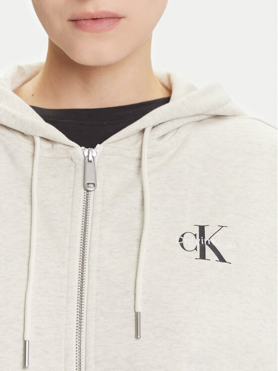 Calvin Klein Jeans Calvin Klein Jeans Μπλούζα Monologo LV047B270G Μπεζ Regular Fit
