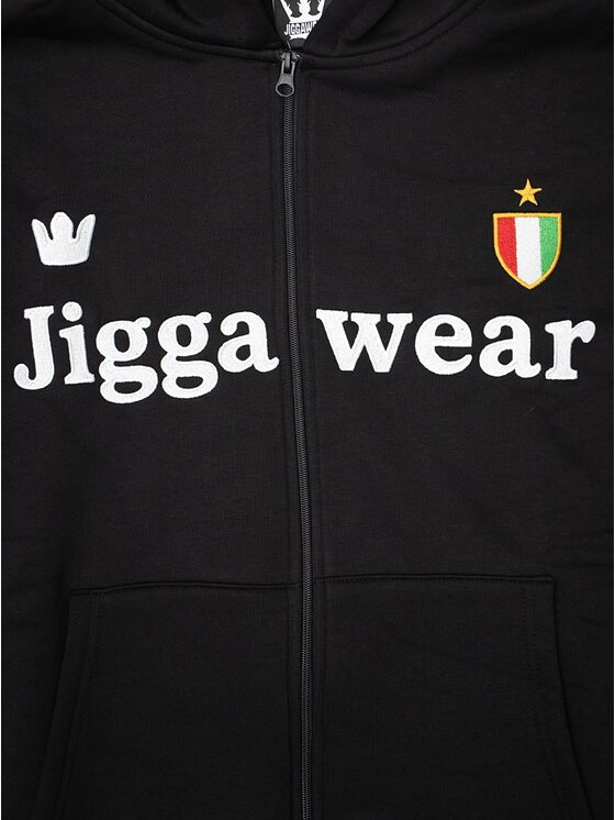 Jigga Wear Jigga Wear Bluza 132723 Czarny Oversize