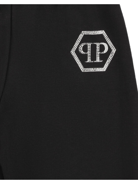 PHILIPP PLEIN PHILIPP PLEIN Spodnie dresowe 30318 Czarny Jogger Fit