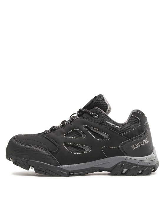 Regatta Regatta Trekkingschuhe Holcombe Lep Low Jnr RKF572 Schwarz