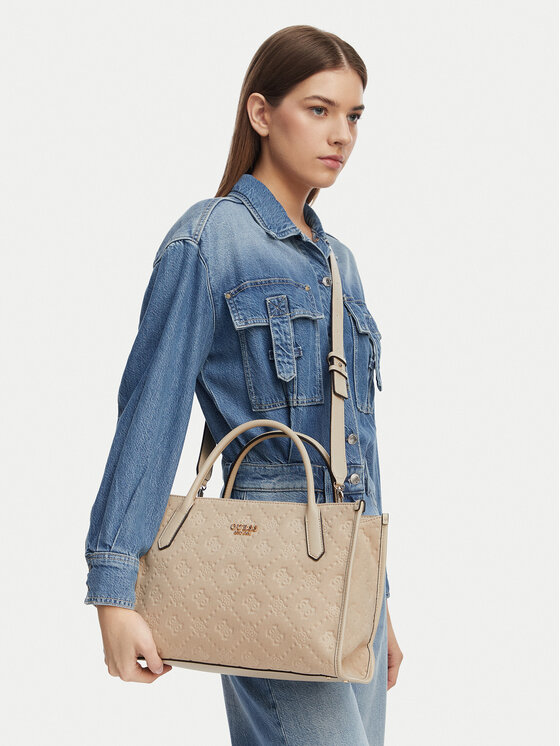 Guess Torebka Jodi HWPD97 69220 Beżowy jasny