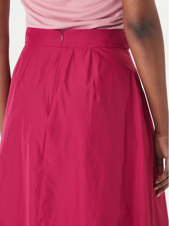 Marella Marella Trapecijos formos sijonas Eburnea 2615101032 Rožinė Regular Fit