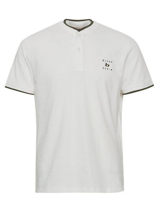 Blend Blend Polo 20715179 Biały Regular Fit