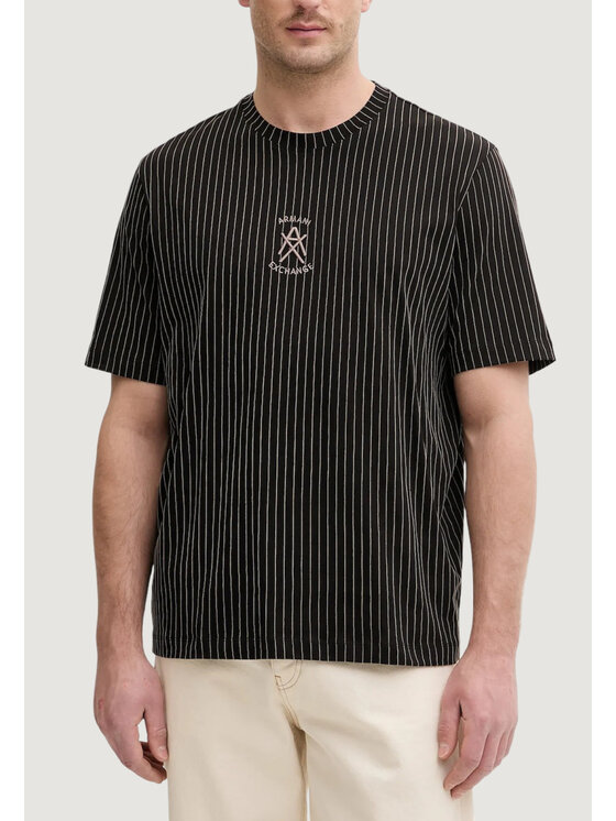 Armani Exchange Armani Exchange T-Shirt XM001791 AF10356 Czarny Casual Fit