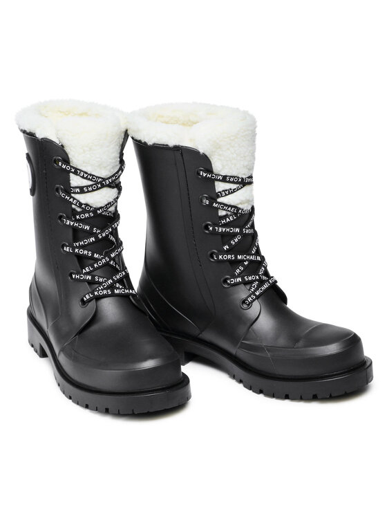 MICHAEL Michael Kors MICHAEL Michael Kors Gumáky Montaigne Rainboot 40F1MNFB8Q Čierna