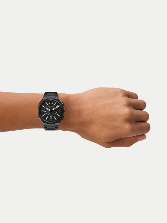 Armani Exchange Armani Exchange Pulkstenis Beat AX1478 Melns