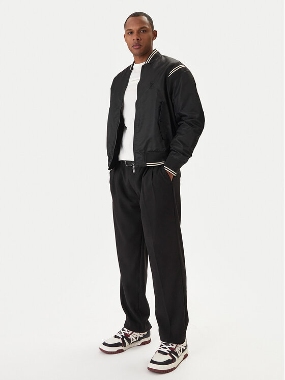 Armani Exchange Armani Exchange Bomber jakna XM002017 AF19828 UC001 Črna Regular Fit