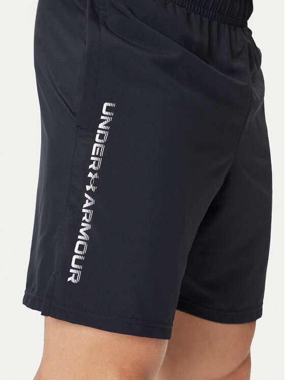 Under Armour Under Armour Sport rövidnadrág Ua Woven Wdmk Shorts 1383356-001 Fekete Loose Fit