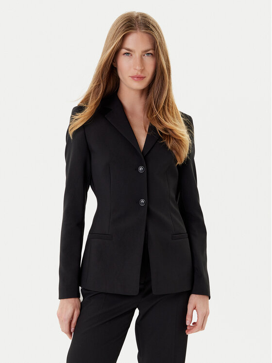 HUGO HUGO Піджак Alirani 50542616 001 Чорний Regular Fit