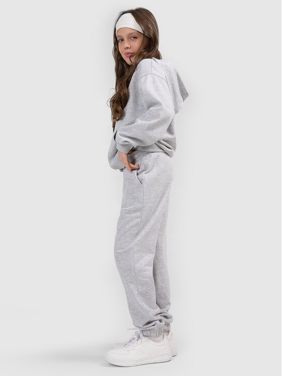 4F 4F Spodnie dresowe BASIC+ Szary Oversize