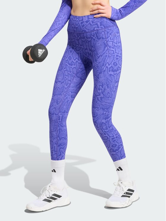 adidas adidas Legginsy 168445 Fioletowy Fitted Fit