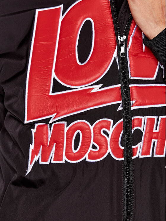 LOVE MOSCHINO LOVE MOSCHINO Bomber bunda WH75201T 042A Červená Regular Fit