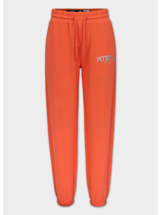 PITBULL PITBULL Spodnie dresowe SELENA Pomarańczowy Regular Fit
