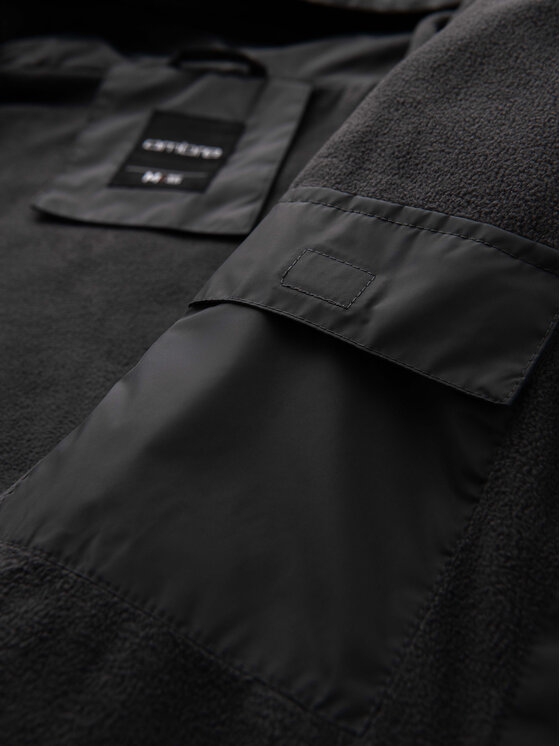Ombre Ombre Kurtka przejściowa C588 Niebieski Regular Fit