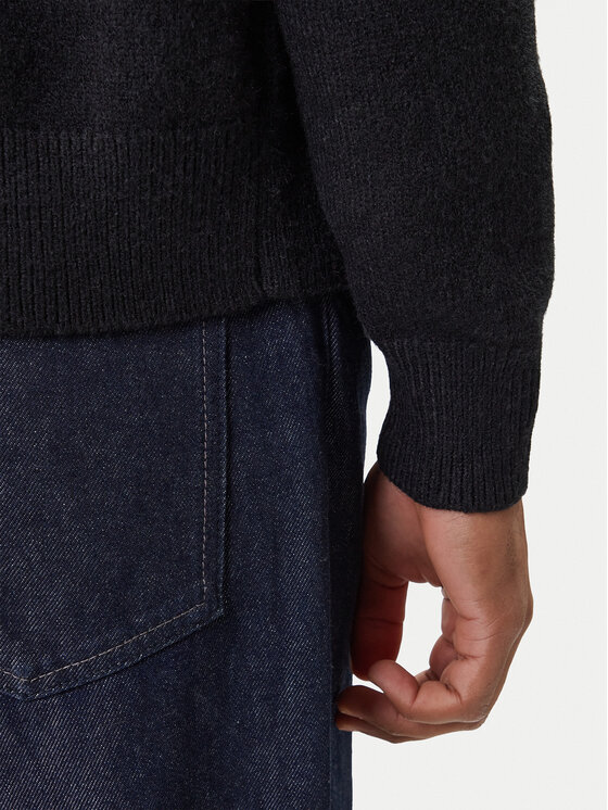 Jack & Jones Jack & Jones Pletena jopica Scope 12286797 Črna Relaxed Fit