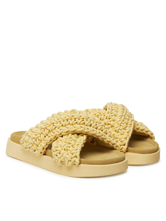 Inuikii Inuikii Şlapi Woven 70104-105 Galben