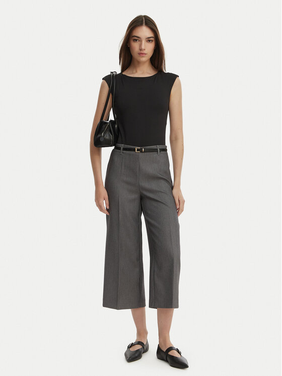 Vero Moda Vero Moda Sijonkelnės Elma 10339926 Pilka Wide Leg