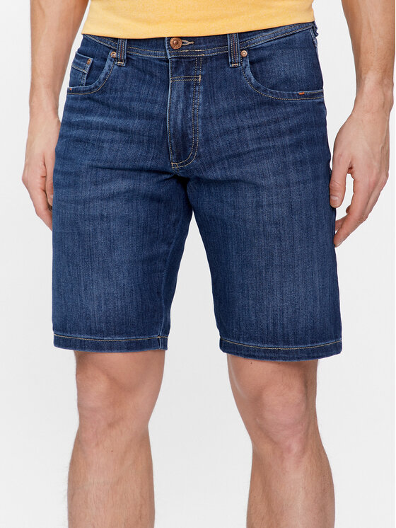 bugatti men's Denim shorts 3138d-76604c