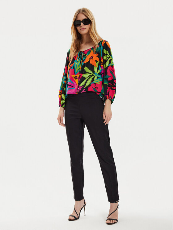 Joseph Ribkoff Joseph Ribkoff Bluzka 242175 Kolorowy Relaxed Fit