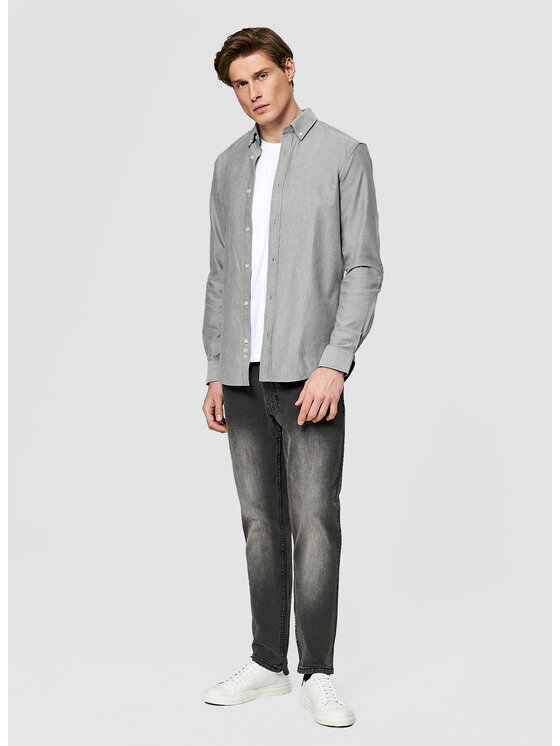 Pako Lorente Pako Lorente Koszula P26SN-1X-067 Szary Slim Fit