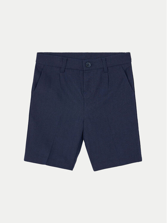 Mayoral Mayoral Stoffshorts 3217 Dunkelblau Regular Fit