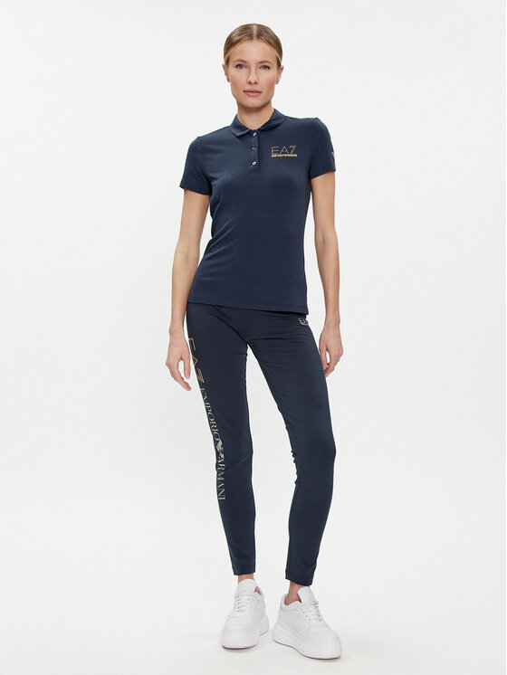 EA7 Emporio Armani EA7 Emporio Armani Colanți 8NTP63 TJ01Z 0555 Bleumarin Skinny Fit