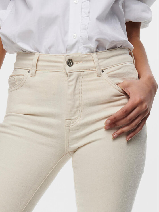 ONLY ONLY Traperice 15230778 Bijela Slim Fit