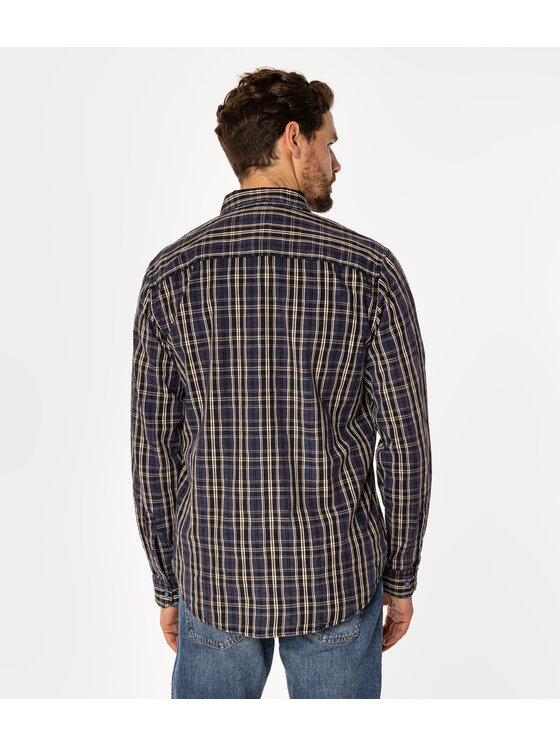 Lee Cooper Lee Cooper Koszula WILL Granatowy Regular Fit