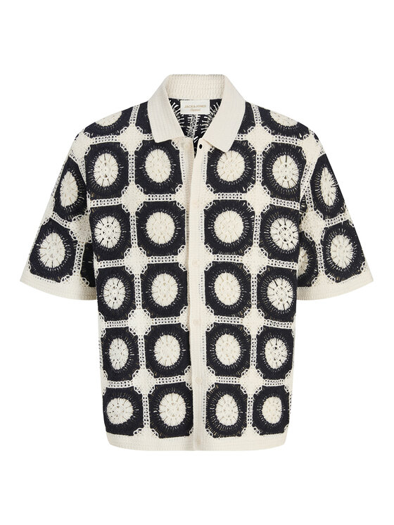 Jack & Jones Jack & Jones Camicia Rorchard 12293276 Beige Loose Fit