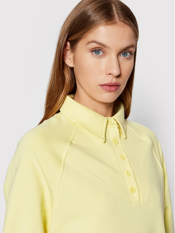 NA-KD NA-KD Світшот 1100-005423-3116-003 Жовтий Oversize