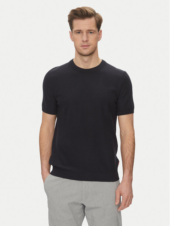 JOOP! Jeans Sveter 15 JJK-14Simoro 30045813 Tmavomodrá Modern Fit