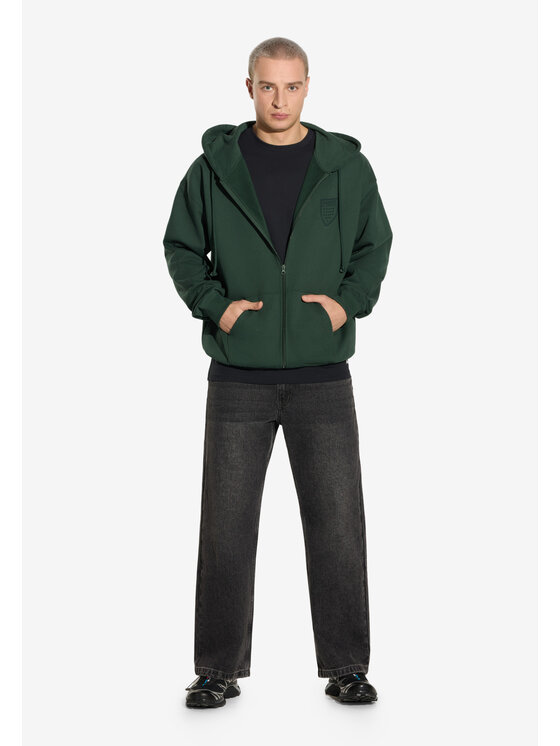 PROSTO. PROSTO. Bluza Shield Zielony Regular Fit